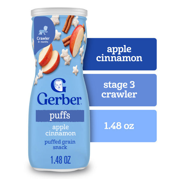 Gerber Apple Cinnamon Cereal Snack  DestGlow