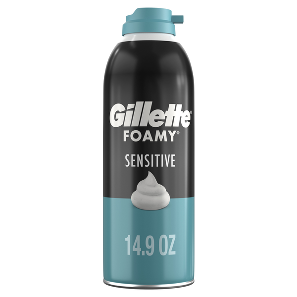 Gillette Foamy Sensitive Shave Foam For Men, Sensitive Skin  DestGlow