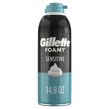Gillette Foamy Sensitive Shave Foam For Men, Sensitive Skin  DestGlow