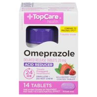 TopCare Omeprazole, 20 mg, Tablets, Wildberry Mint️  DestGlow