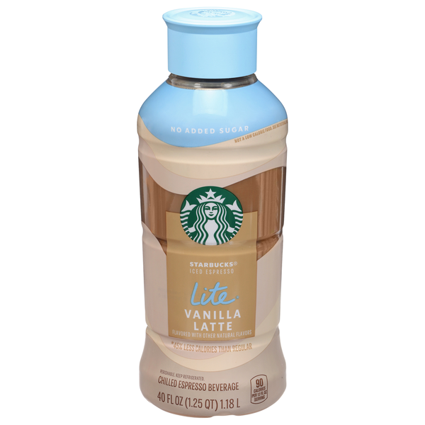 Starbucks Chilled Vanilla Latte Espresso Beverage  DestGlow