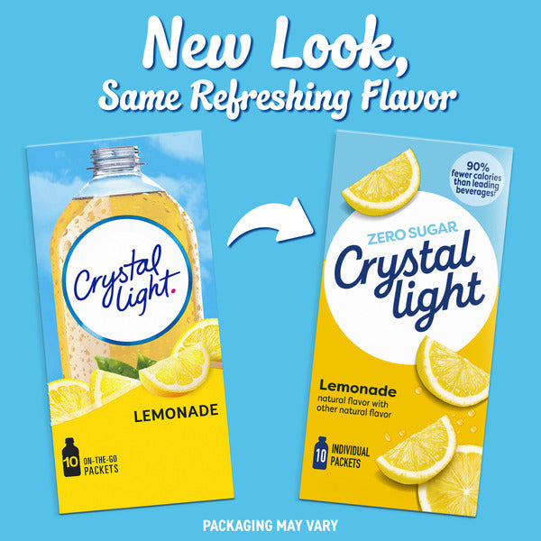 Crystal Light Lemonade Powdered Drink Mix