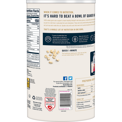 Quaker 1-Minute Oats