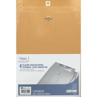 Mead Clasp Envelopes, Heavyweight Brown Kraft️  DestGlow