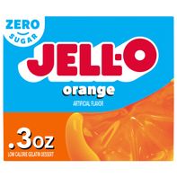 Jell-O Zero Sugar Orange Flavor Gelatin️  DestGlow