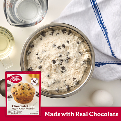 Betty Crocker Chocolate Chip Muffin and Quick Bread Mix  DestGlow