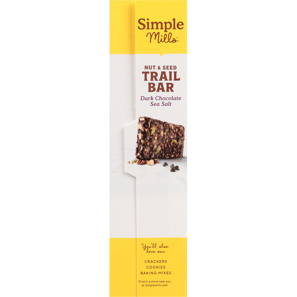 Simple Mills  Nut &amp; Seed Dark Chocolate Sea Salt Trail Bar  DestGlow