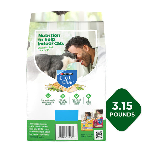 Purina Cat Chow Indoor Dry Cat Food, Hairball + Healthy Weight