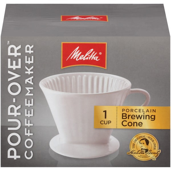 Melitta Pour Over Cup Porcelain Coffee Brewing Cone  DestGlow