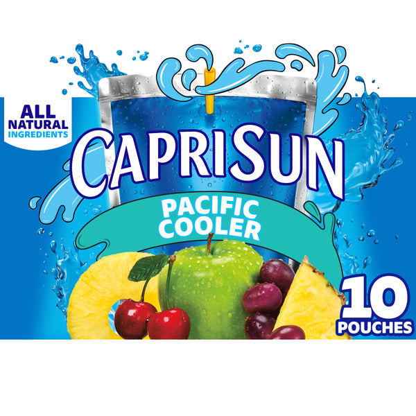 Capri Sun Pacific Cooler Mixed Fruit Naturally Flavored Juice Drink Blend  DestGlow