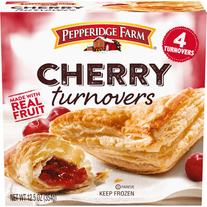Pepperidge Farm Frozen Cherry Turnovers Pastries