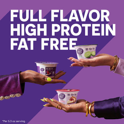 Dannon Light + Fit Greek Blended Strawberry Nonfat Yogurt