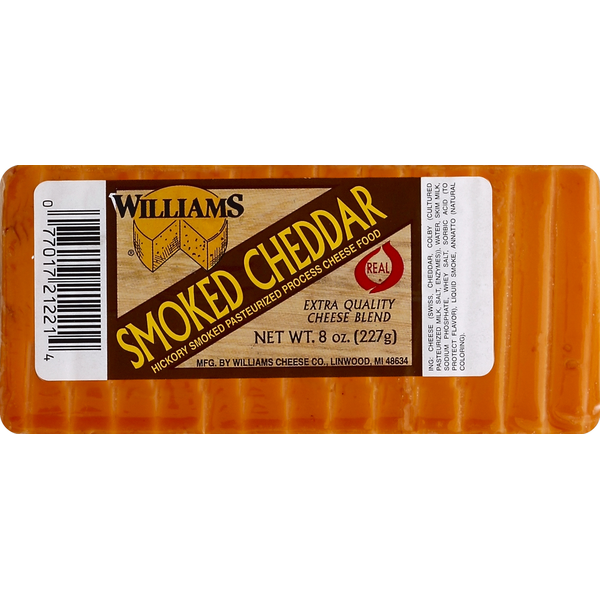 Williams Cheese Food, Pasteurized Process, Hickory Smoked  DestGlow