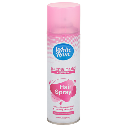 White Rain Hair Spray, Extra Hold, Scented