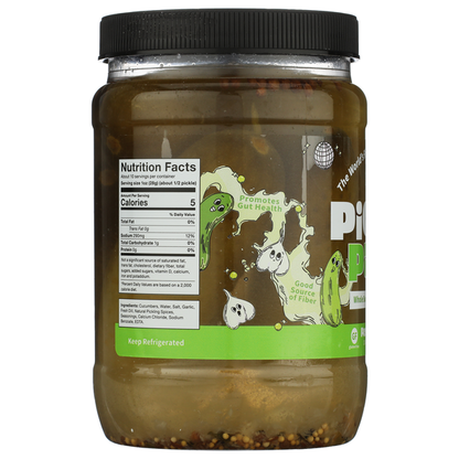 Pickle Party Fermented Whole Sour With Garlic &amp; Dill