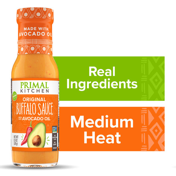 Primal Kitchen Medium Heat Buffalo Sauce  DestGlow