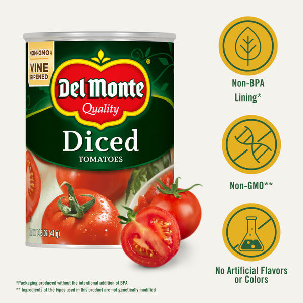 Del Monte Diced Tomatoes  DestGlow