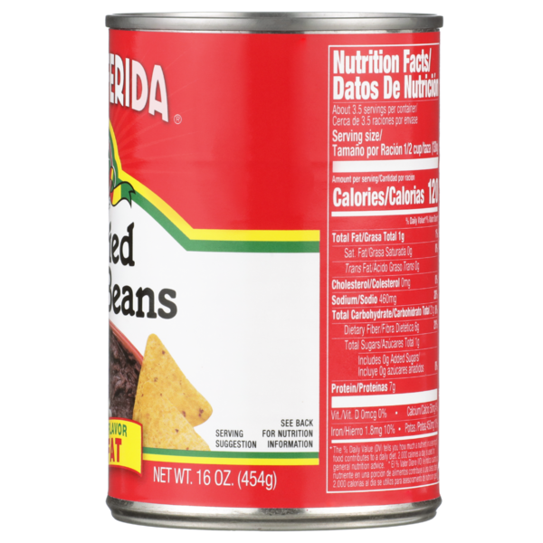La Preferida Refried Black Beans (Low Fat)  DestGlow