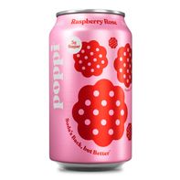 Poppi Prebiotic Soda, Raspberry Rose️  DestGlow