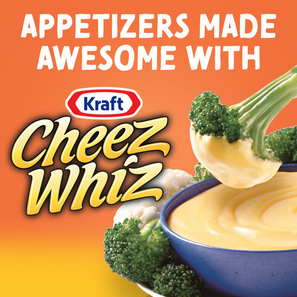 Kraft Heinz CHEEZ WHIZ Original Cheese Dip  DestGlow