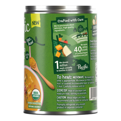 Pacific Foods Organic Curry Potato and Vegetable Soup  DestGlow