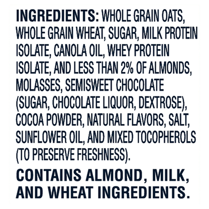 Quaker Protein Oats, Chocolate &amp; Almonds Granola
