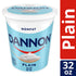 Dannon Plain Nonfat Yogurt, Excellent Source of Calcium and Good Source of Protein with the Rich and Creamy Taste of Plain Flavored Yogurt, 32 OZ Quart  DestGlow