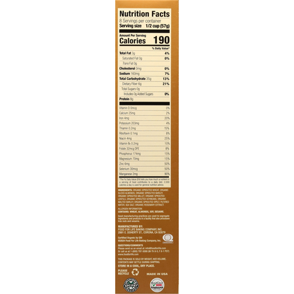 Food for Life Sprouted Crunchy Almond Cereal