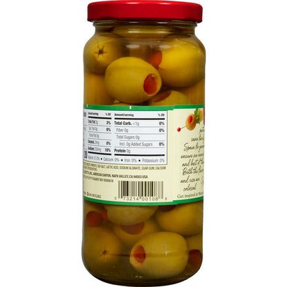 Mezzetta Super Colossal Spanish Queen Olives Pimiento Stuffed