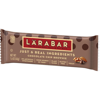 LÄRABAR Chocolate Chip Brownie Fruit &amp; Nut Bars
