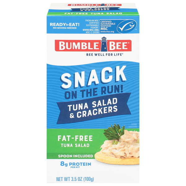 Bumble Bee Fat-Free Tuna Salad &amp; Crackers  DestGlow