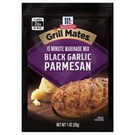 McCormick® GRILL MATES Black Garlic Parmesan Marin...
️  DestGlow