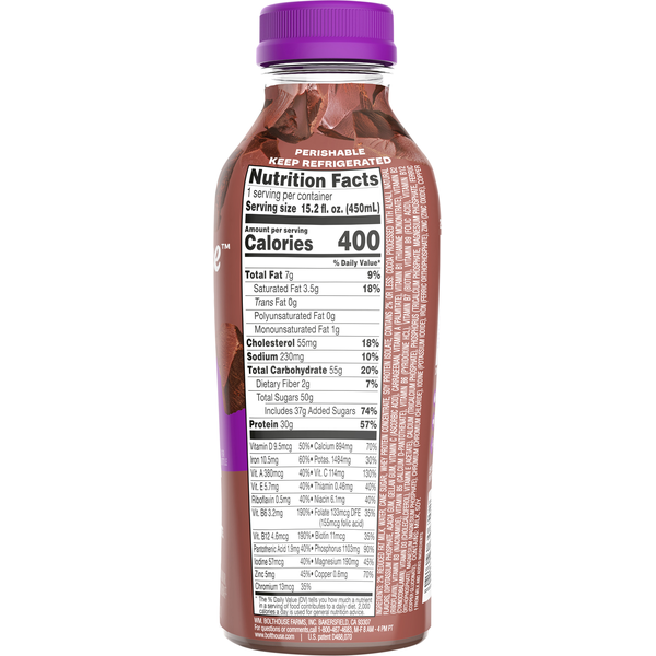 Bolthouse Farms Chocolate Protein Shake  DestGlow