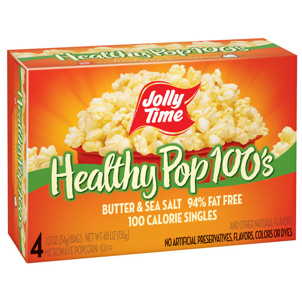 Jolly Time Healthy Pop Butter Minis Microwave Popcorn  DestGlow