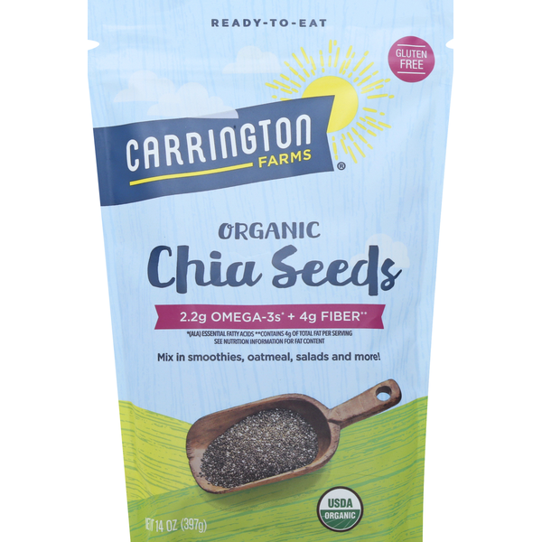 Carrington Farms Chia Seeds, Organic  DestGlow