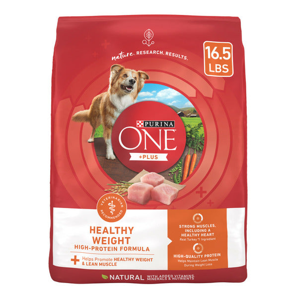 Purina ONE Plus Healthy Weight High-Protein Dog Food Dry Formula  DestGlow