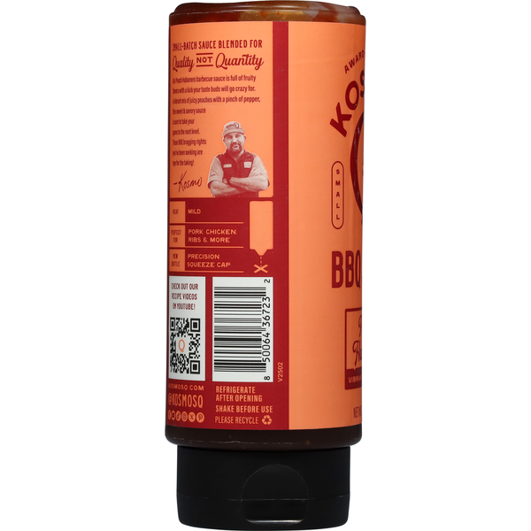 Kosmos Q Peach Habanero BBQ Sauce  DestGlow