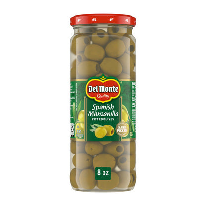 Del Monte Spanish Manzanilla Pitted Olives