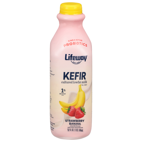Lifeway Kefir, Strawberry Banana  DestGlow