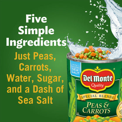 Del Monte SPECIAL BLENDS Peas &amp; Carrots, Canned Vegetables  DestGlow