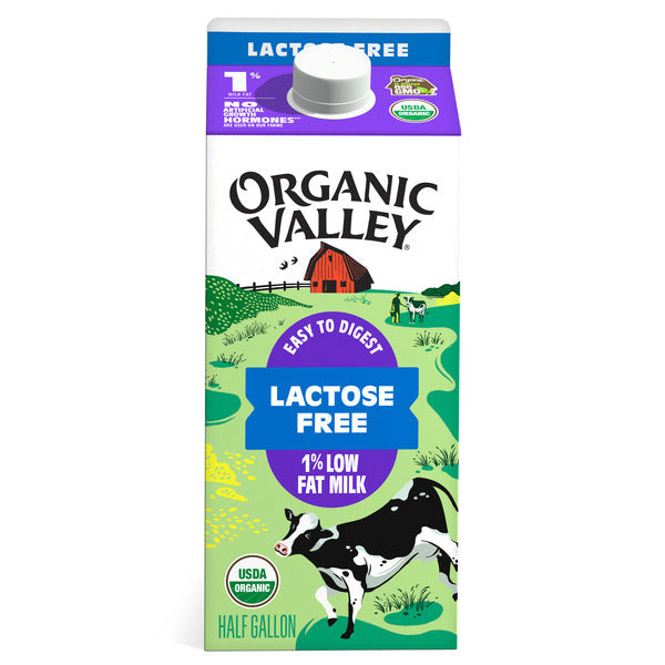 Organic Valley® Organic Lactose-Free 1% (Low Fat) Milk