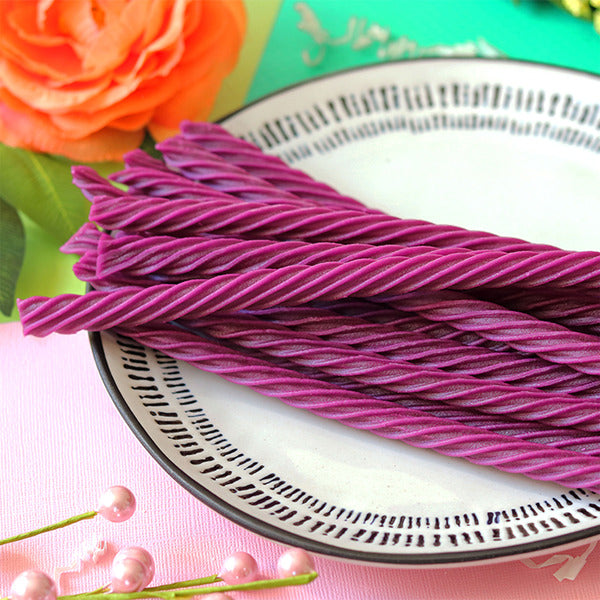 Red Vines Twists, Grape Chewy Licorice Candy, Movie Tray  DestGlow