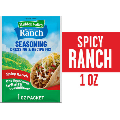 Hidden Valley Spicy Ranch Salad Dressing &amp; Seasoning Mix, Gluten Free