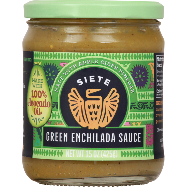 Siete Enchilada Sauce, Green  DestGlow