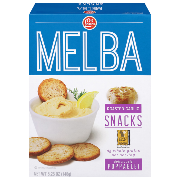 Old London Melba Roasted Garlic Snacks  DestGlow
