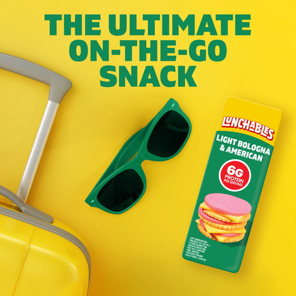 Lunchables Light Bologna &amp; American