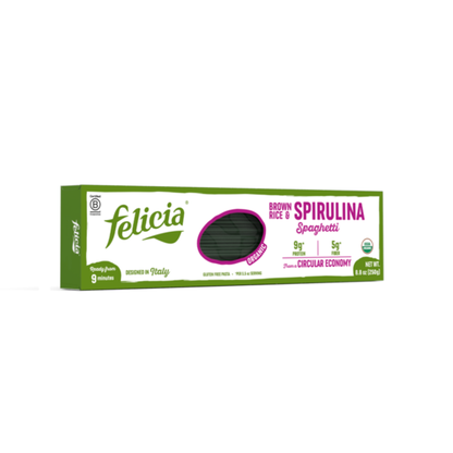 Felicia Organic Brown Rice &amp; Spirulina Spaghetti
