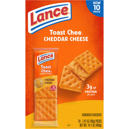 Lance ToastChee Cheddar Sandwich Crackers