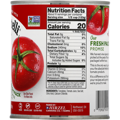 Dei Fratelli Tomatoes, Diced