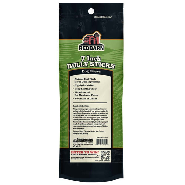 RedBarn 7 Inch Bully Sticks  DestGlow